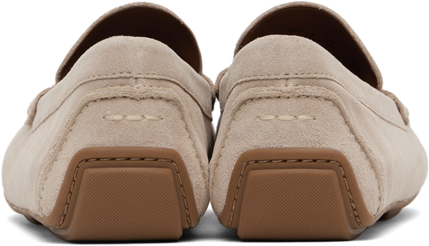 Coach 1941 Taupe Luca Driver Loafers