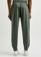 John Smedley Henning Wool Sweatpants Dark Green