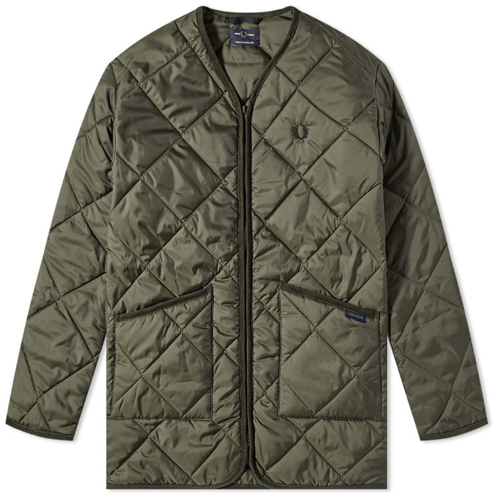 Photo: Fred Perry Made In England Lavenham Quilted Liner