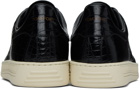 TOM FORD Black Printed Croc Warwick Sneakers