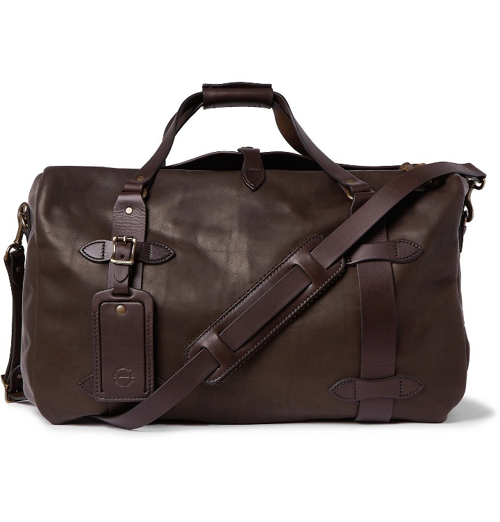 Photo: Filson - Leather Duffle Bag - Brown
