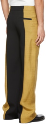 GAUCHERE Black & Yellow Viviane Trousers