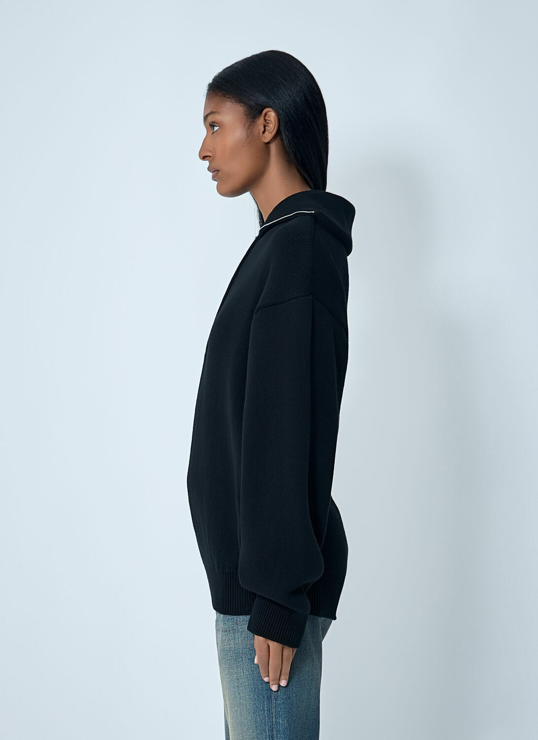 Balenciaga Zip-Up Sweater