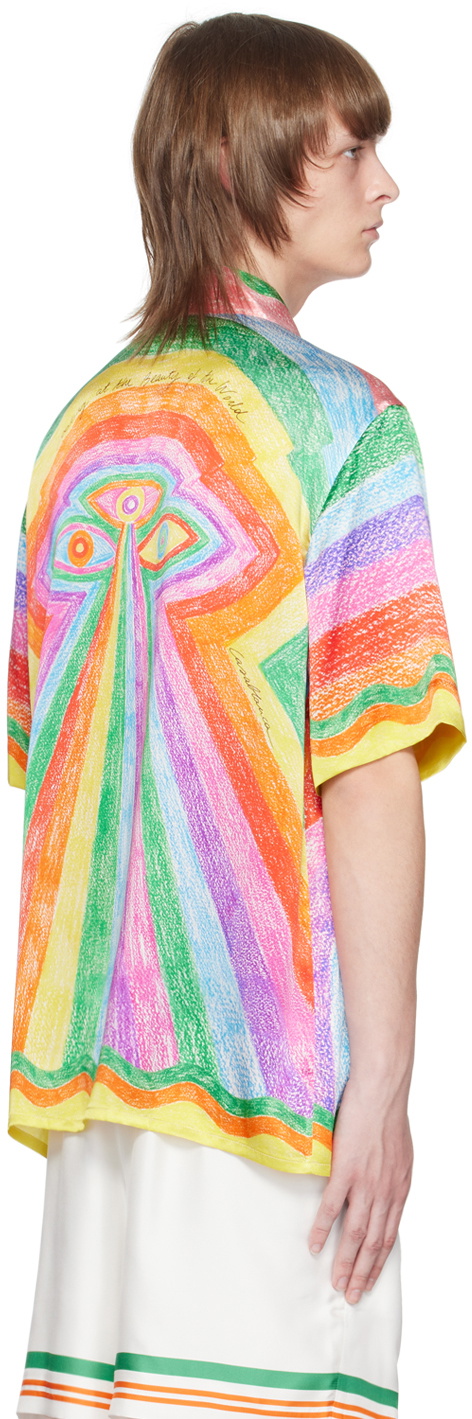 Casablanca Multicolor Mind Vibrations Shirt