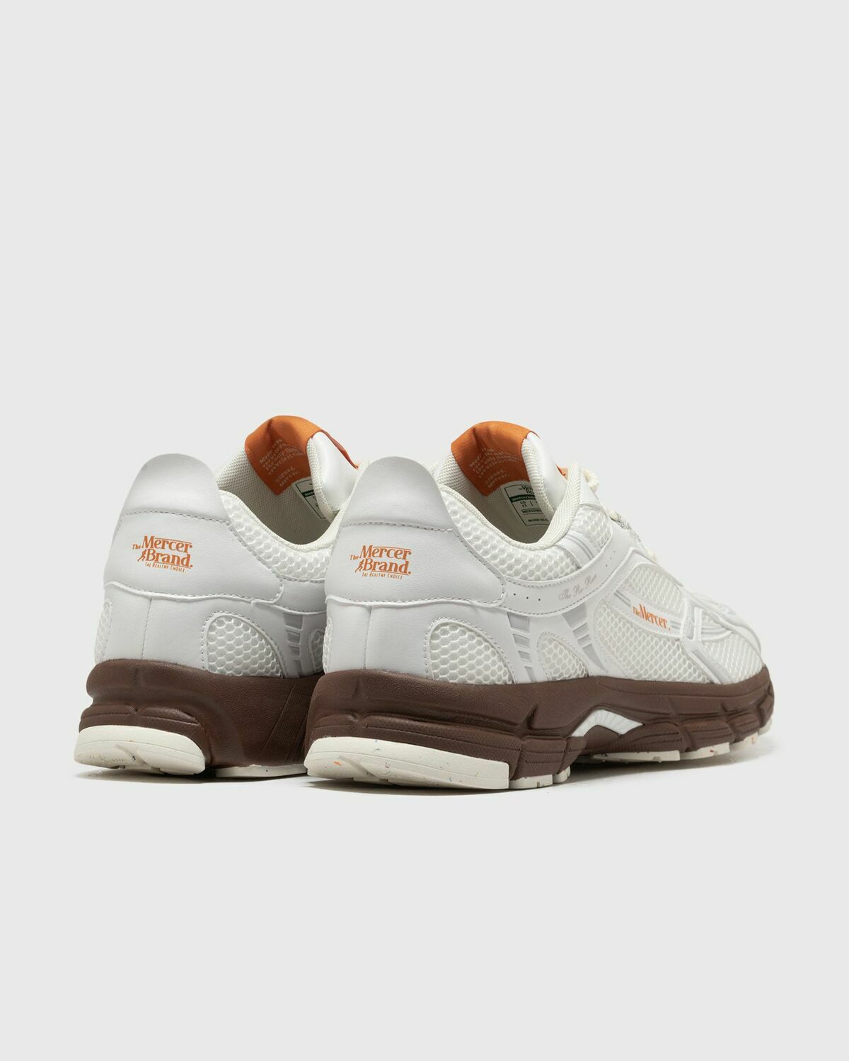 Mercer The Re-Run Grape White Mens Lowtop