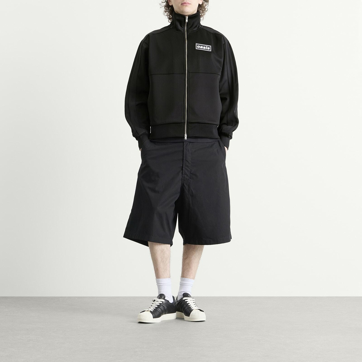 Pleasures Men's x Oasis Forever Track Jacket in Black