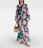 Alexandra Miro Betty floral kaftan