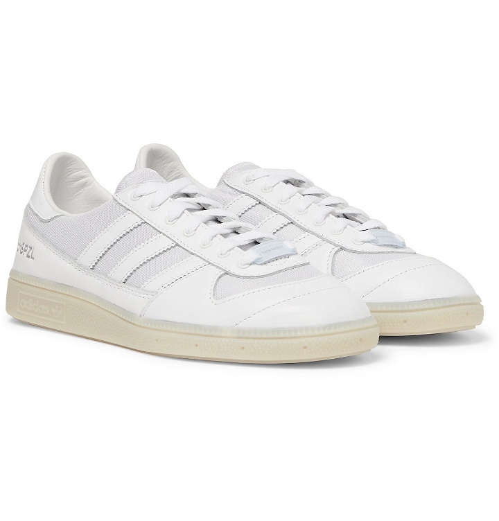 Photo: adidas Consortium - New Order SPEZIAL Wilsy Leather and Reflective-Mesh Sneakers - White