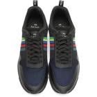 PS by Paul Smith Black Cycle Stripe Rappid Sneakers
