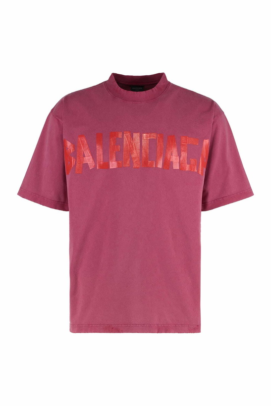 Photo: Balenciaga Cotton Crew-neck T-shirt