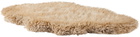 Mush Studios Beige Small Bur Shag Rug