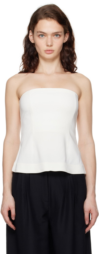 Photo: CO Off-White Bustier Tube Top