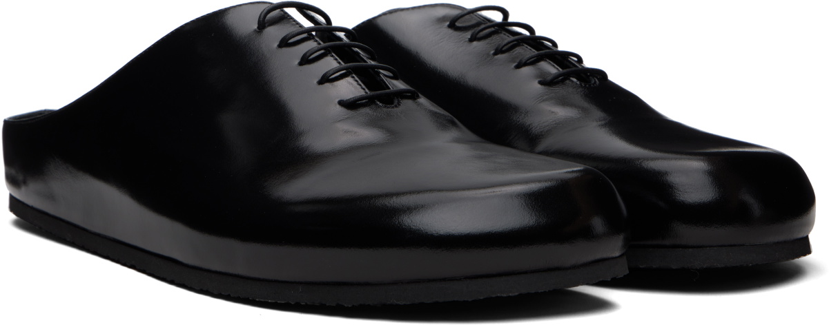 JACQUEMUS Black 'Les Mules Derbie' Derbys