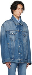 Acne Studios Blue Oversized Denim Jacket