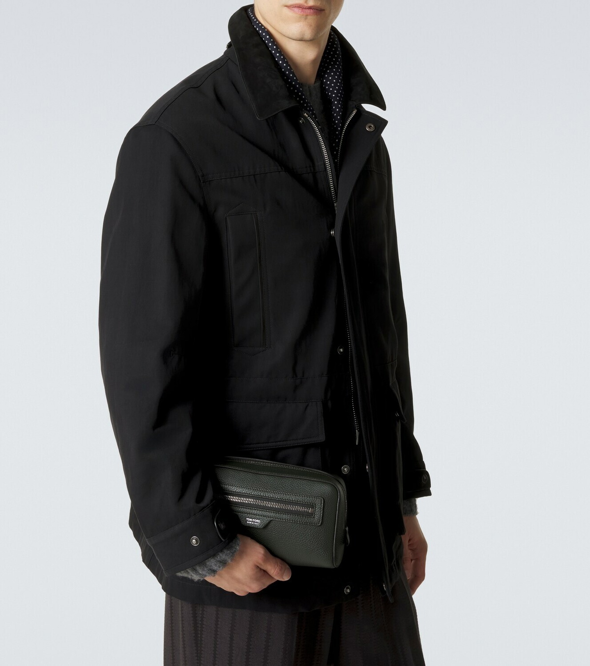 Tom Ford Leather toiletry bag
