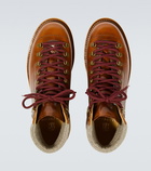 Brunello Cucinelli Leather lace-up boots