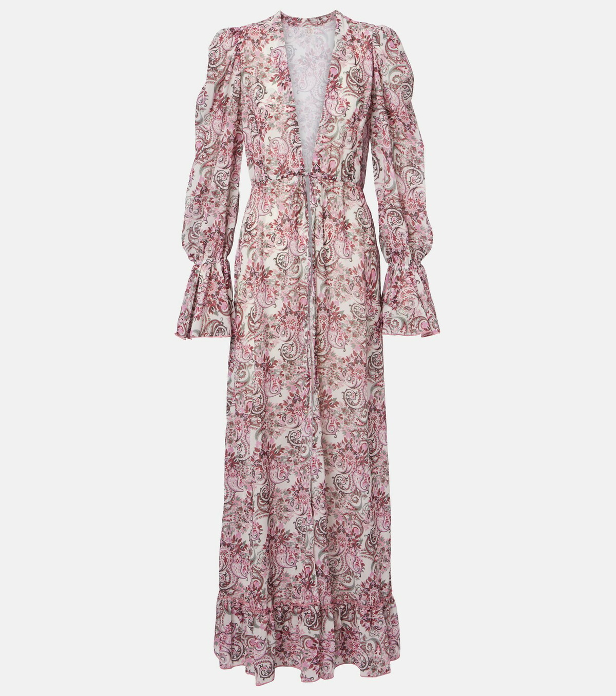 Bananhot Berta paisley beach cover-up