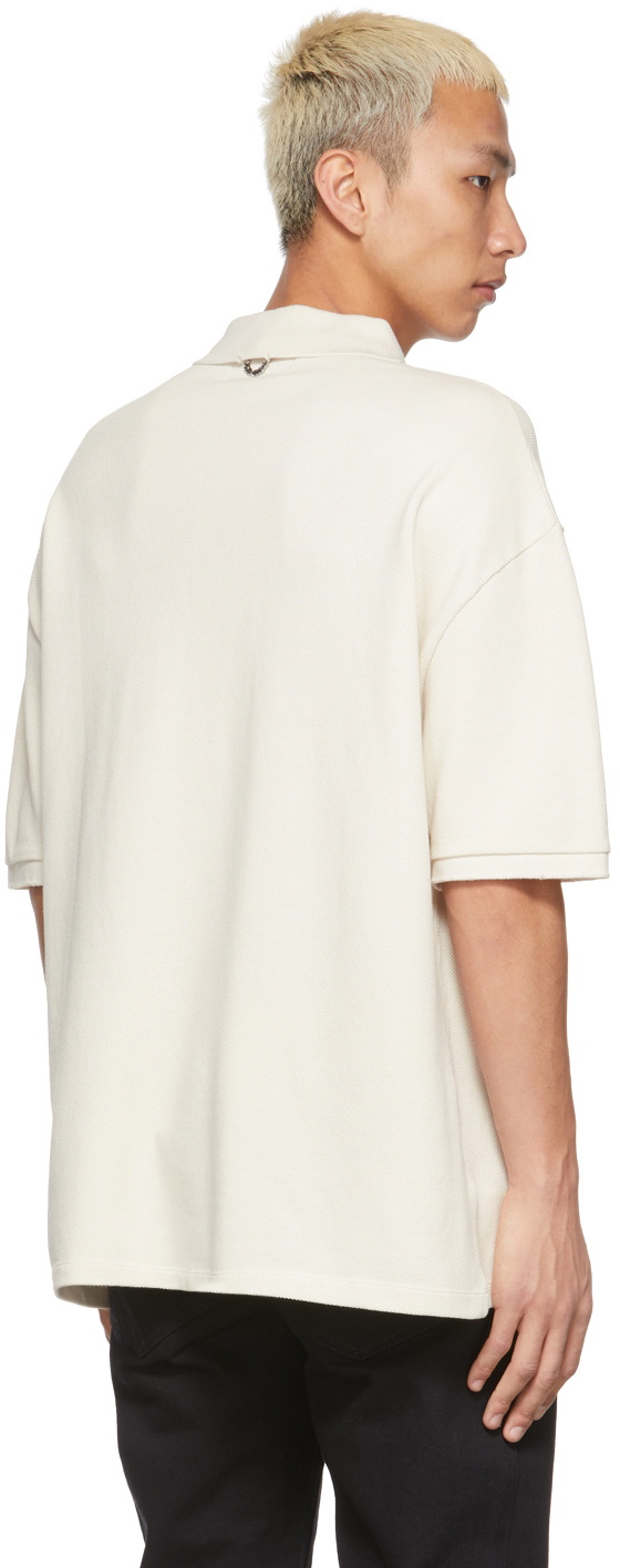 Raf Simons Off-White Fred Perry Edition Pin Polo Raf Simons