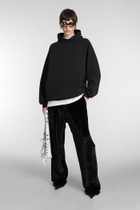 Balenciaga Sweatshirt In Black Cotton