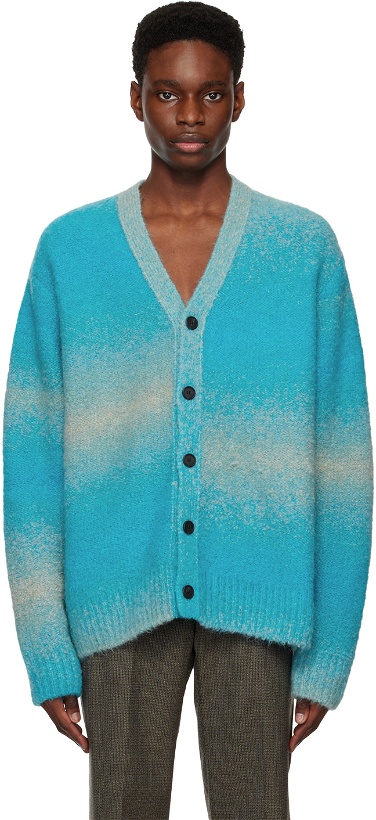 Photo: Wooyoungmi Blue Gradient Cardigan