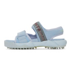 Off-White Blue Oddsy Minimal Trekking Sandals