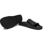 Off-White - Logo-Print Rubber Slides - Men - Black