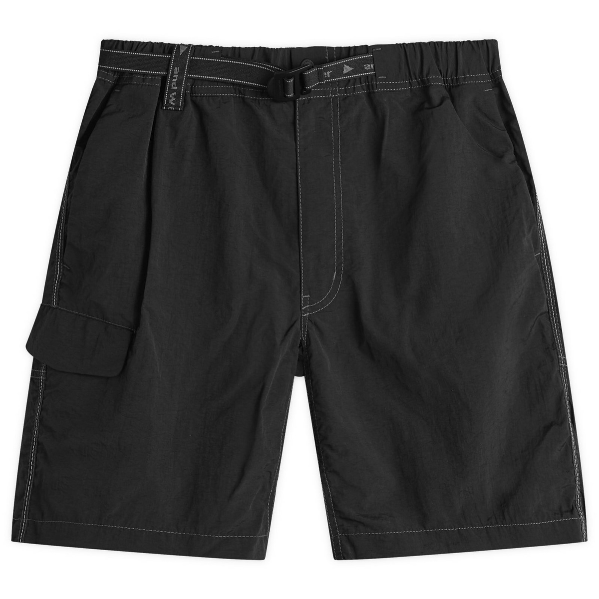 and wander Men's NY Taffeta Hiker Shorts in Black