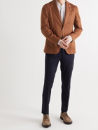 Lardini - Unstructured Linen-Blend Blazer - Brown