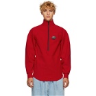 Ribeyron Red Fleece Warmer Sweater