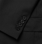 AMI - Black Slim-Fit Virgin Wool Suit Jacket - Black