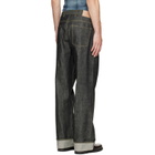 Represent Black Selvedge Denim Jeans