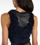 Dorothee Schumacher Western Softness shearling vest