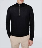 Zegna Wool half-zip sweater