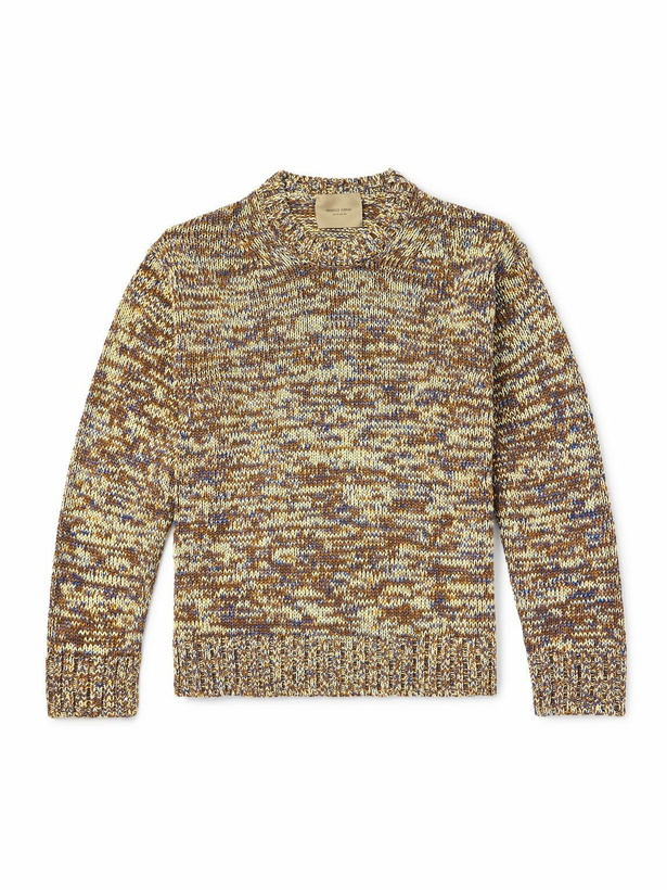 Photo: Federico Curradi - Mélange Wool Sweater - Brown