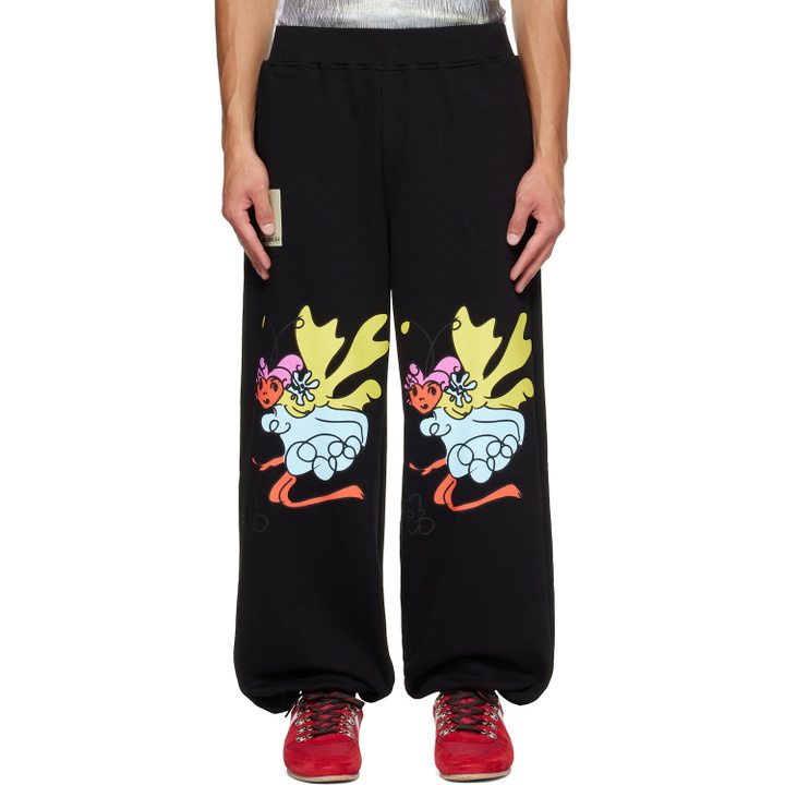 Photo: Chopova Lowena Black Fairy Sweatpants