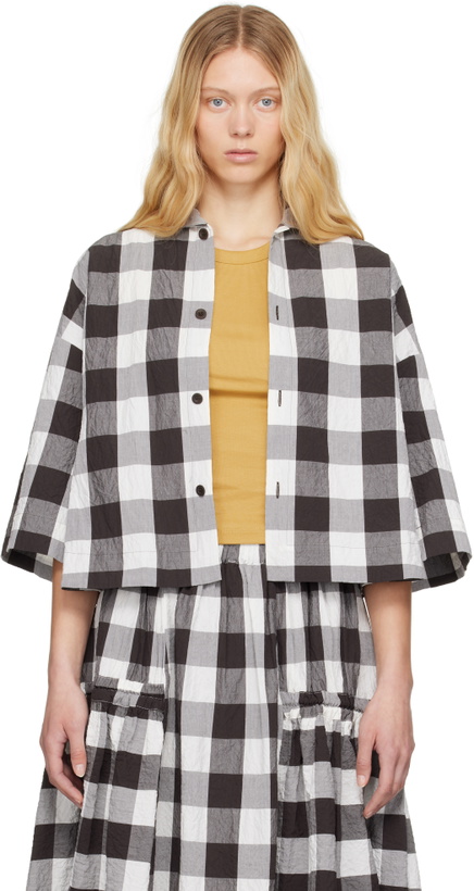 Photo: Toogood White & Brown 'The Camper' Shirt