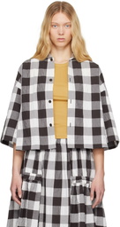 Toogood White & Brown 'The Camper' Shirt