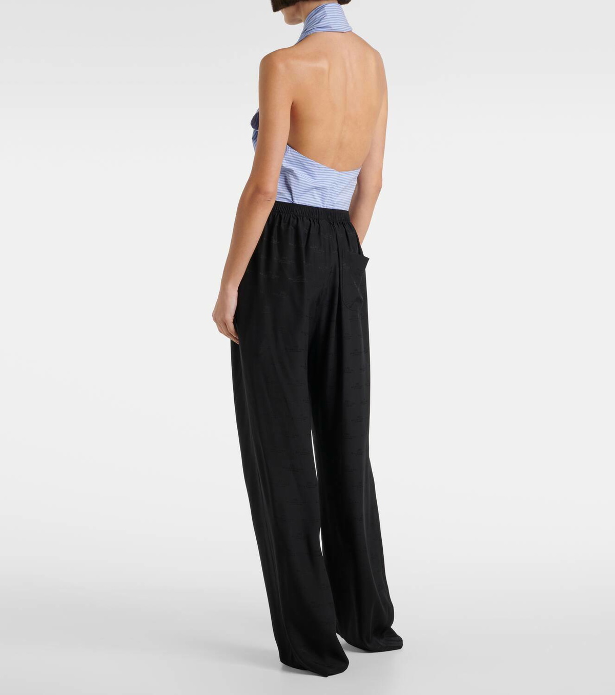 Balenciaga Silk pajama pants