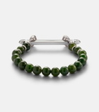 Ananya Chakra Giada 18kt white gold bracelet with diamonds and quartz