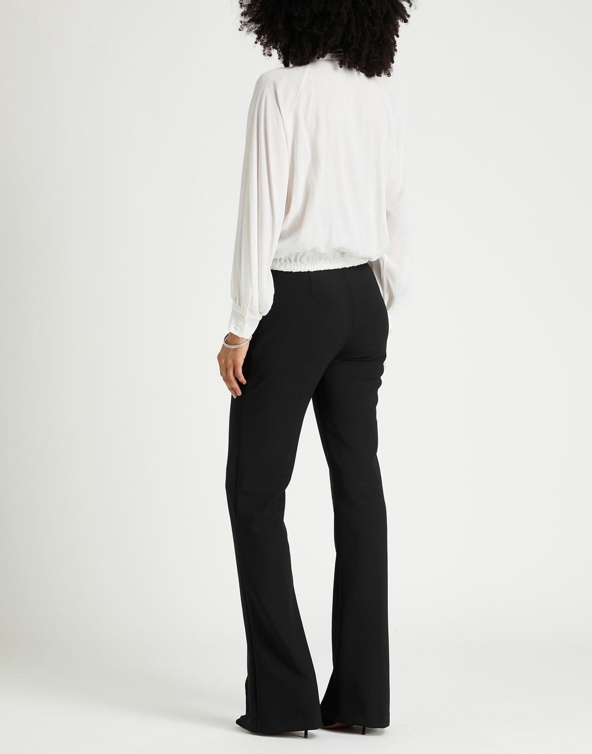 Manila Grace Womens Top in Off white