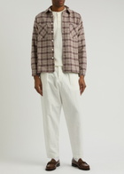 Wax London Whiting Cotton-blend Overshirt Cream