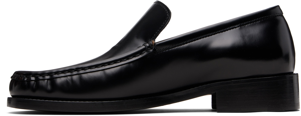 Acne Studios Black Leather Loafers