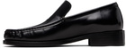 Acne Studios Black Leather Loafers