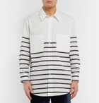 Sies Marjan - Kyan Striped Cotton-Blend Poplin Shirt - Men - White