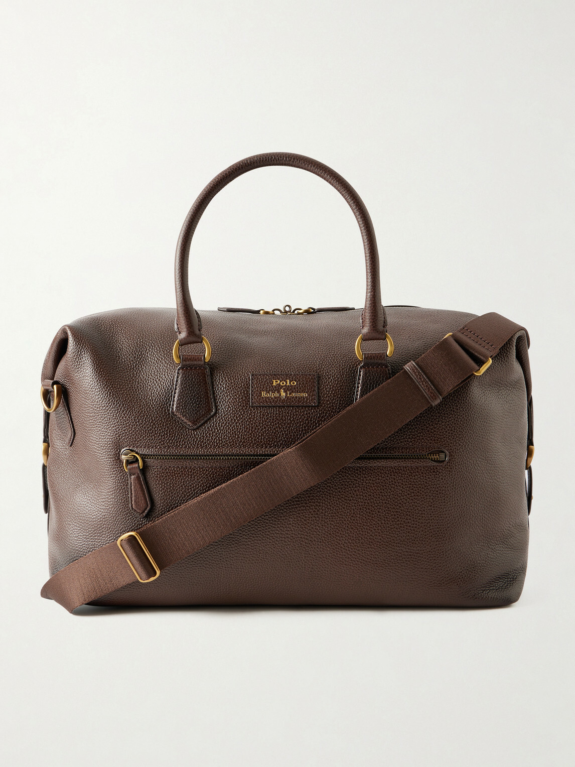 Polo Ralph Lauren - Pebble-Grain Leather Duffle Bag