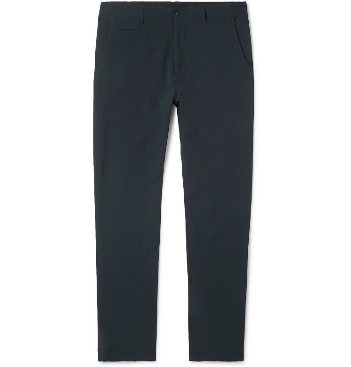Photo: nanamica - Navy Club Tapered AlphaDry® Suit Trousers - Blue