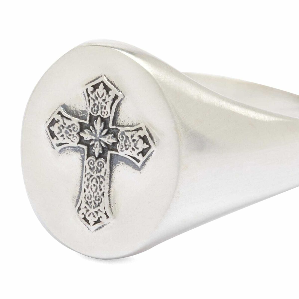 【Serge DeNimes】エストック リング Serge DeNimes Men's Gothic Cross Ring in Silver Serge DeNimes