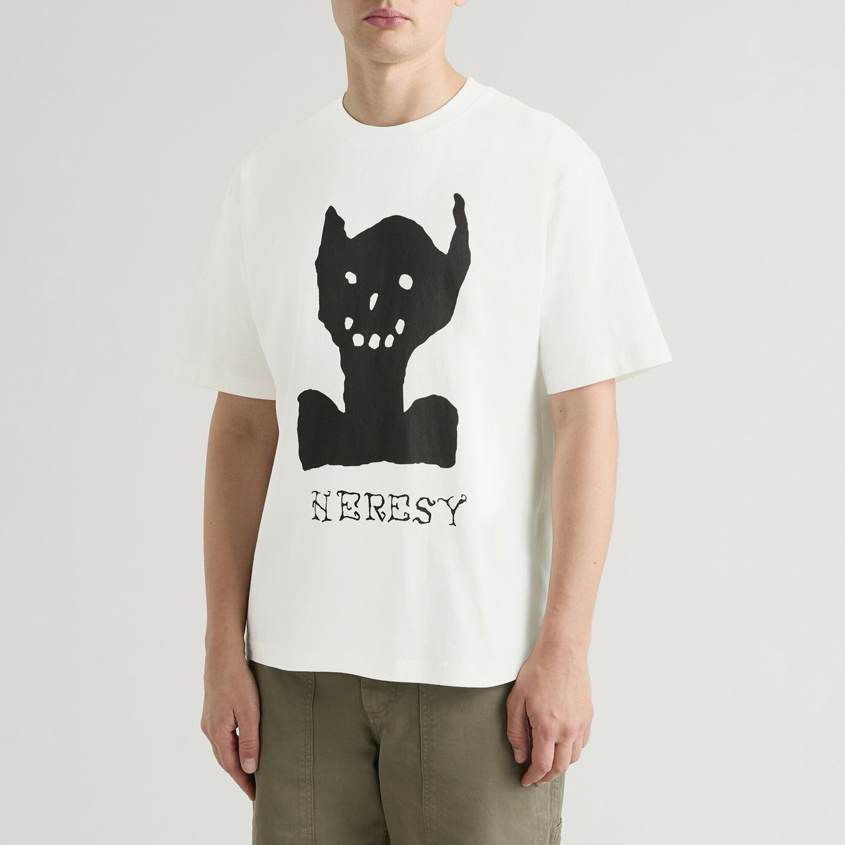 Heresy Men's Gob T-Shirt in Ecru