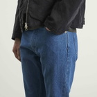 Jil Sander Men's Straight Cut Denim Jeans in Medium Denim