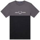 Fred Perry Authentic Block Logo Tee
